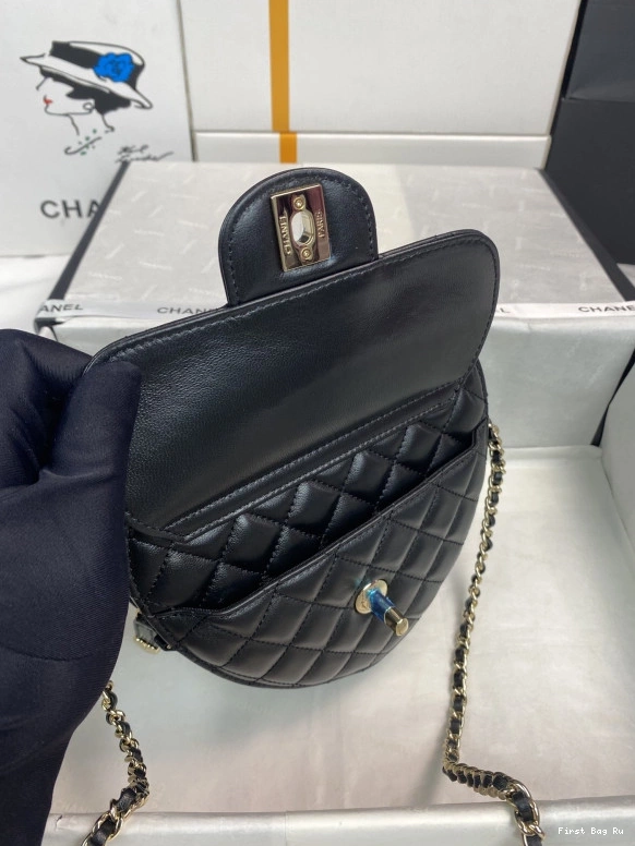 Firstbag Ru CHANEL Heart Bag-18*16.5*6.5CM 0811